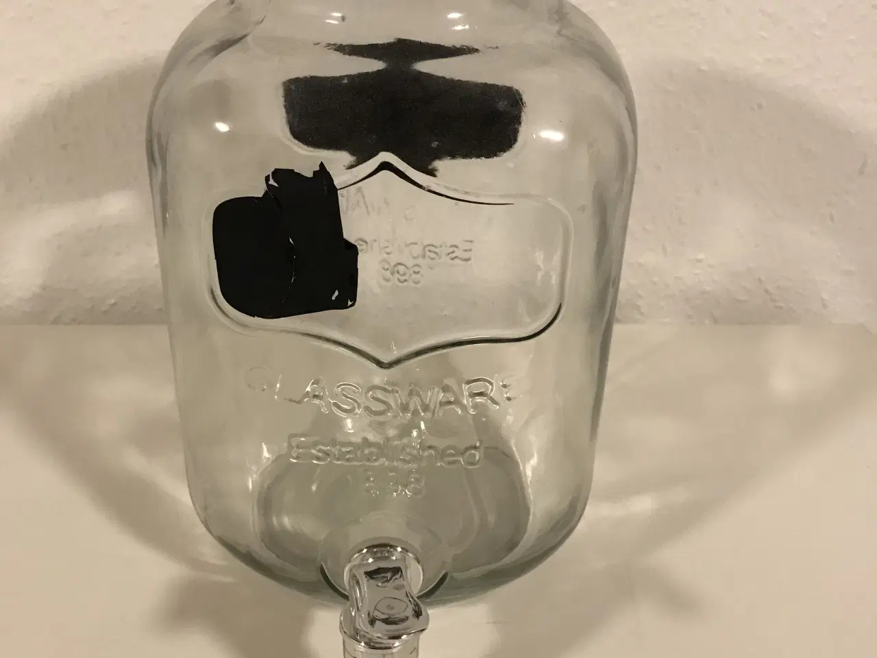 Billede 1 - Glas dispenser til vand eller andet