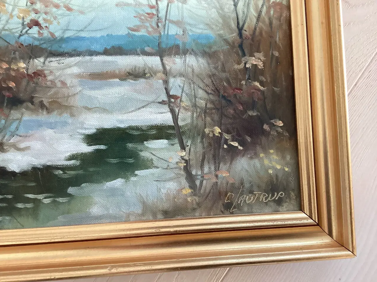 Billede 3 - Christian Lautrup og Povl Harboe malerier