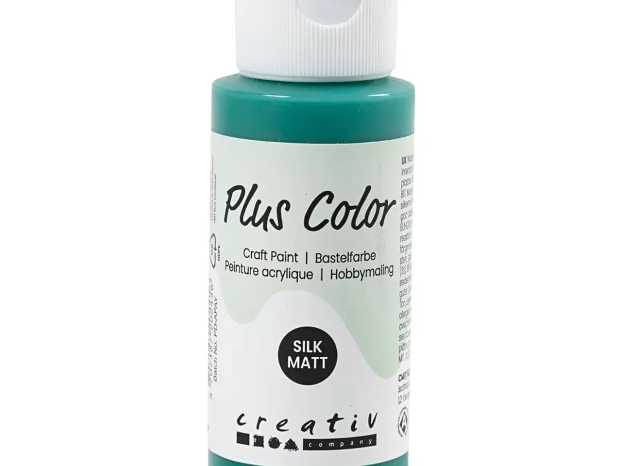 Billede 1 - Plus Color Hobbymaling, mørk grøn, 60ml/ 1 fl.