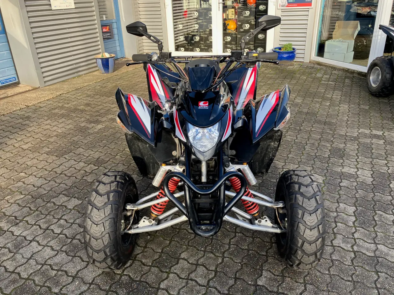 Billede 2 - Aeon Supermoto 400, indreg. som bil