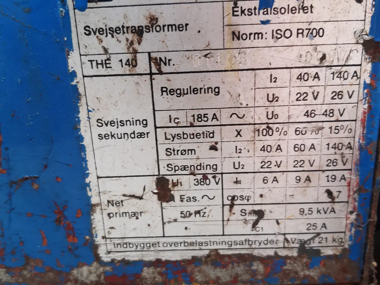 Billede 2 -  Gammel Elektrode svejser
