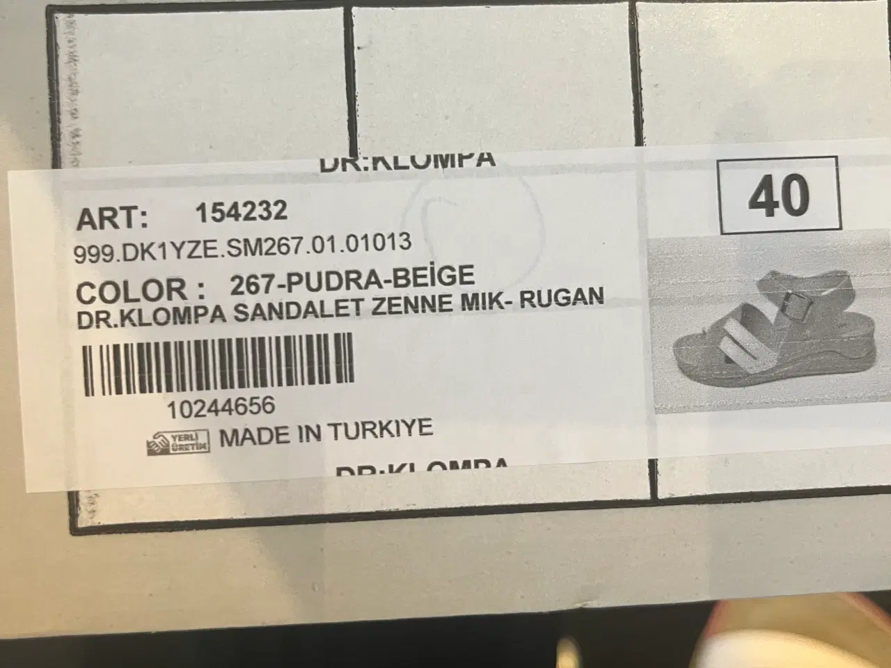 Billede 9 - Dr. Klompa sandal (tigerline)