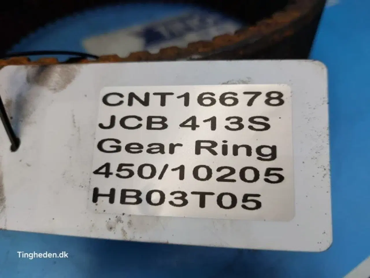 Billede 10 - JCB 413S Hjulnav Ring 450/10205