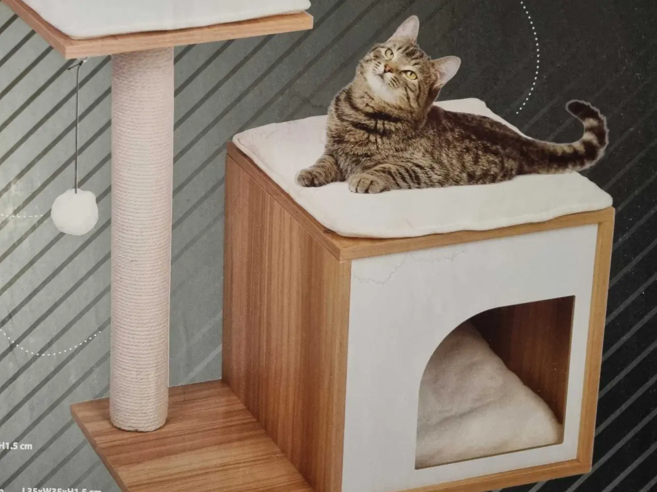 Billede 1 - Luxus kattetræ/hule