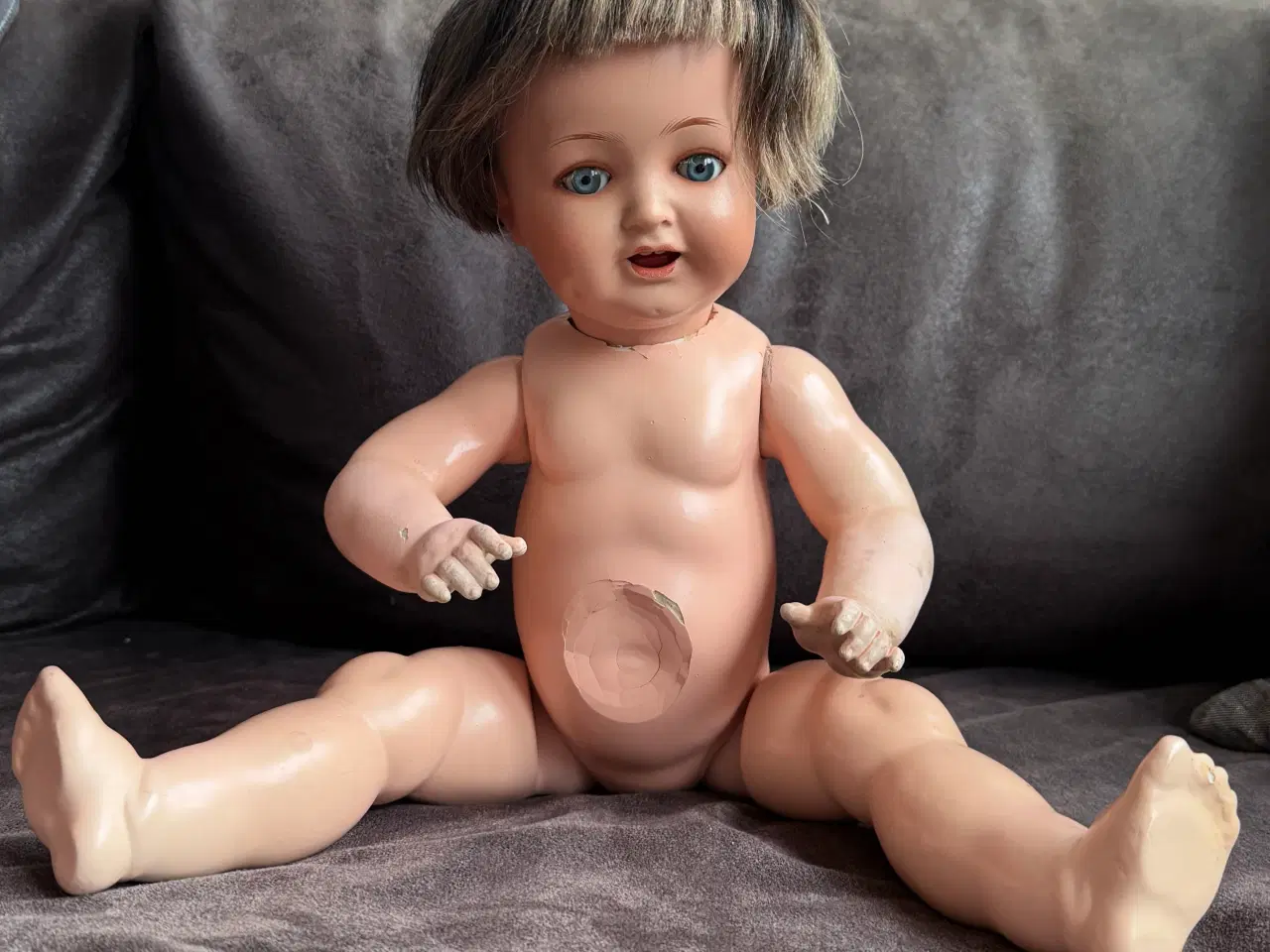 Billede 5 - Antik porcelænsdukke fra 1934-1940