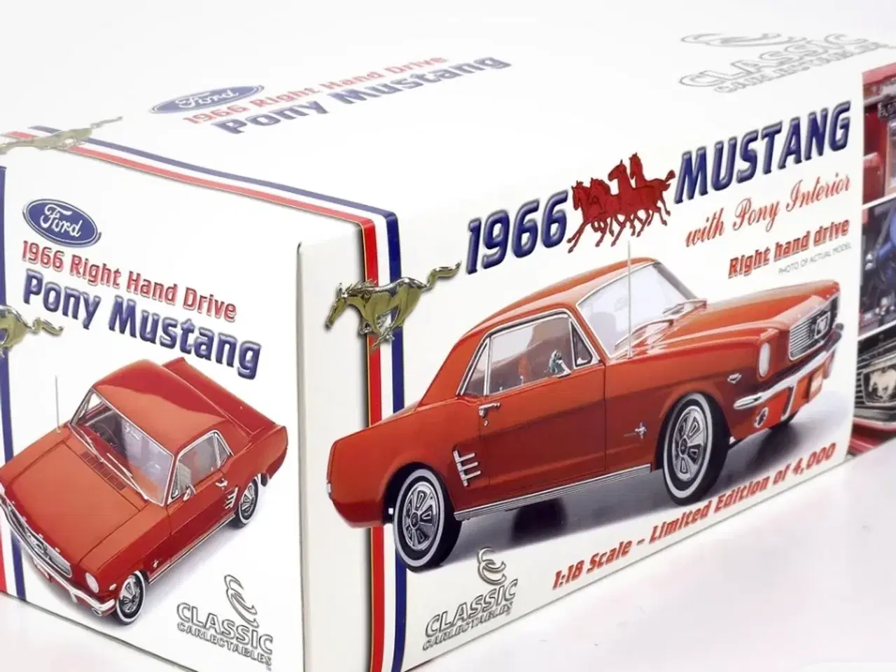 Billede 5 - 1:18 Ford Mustang RHD Coupe 1966