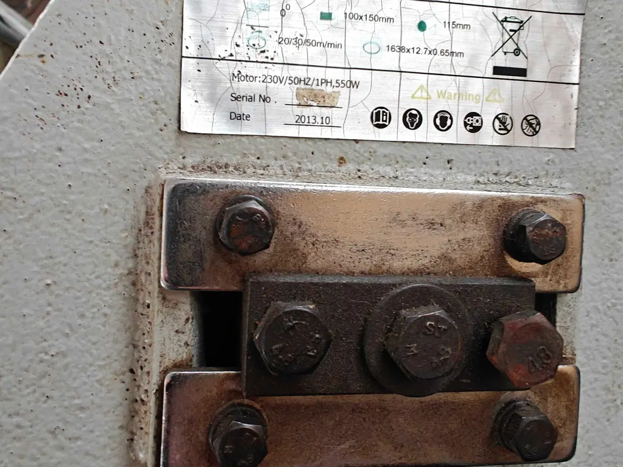 Billede 1 - WBS 115 båndsav