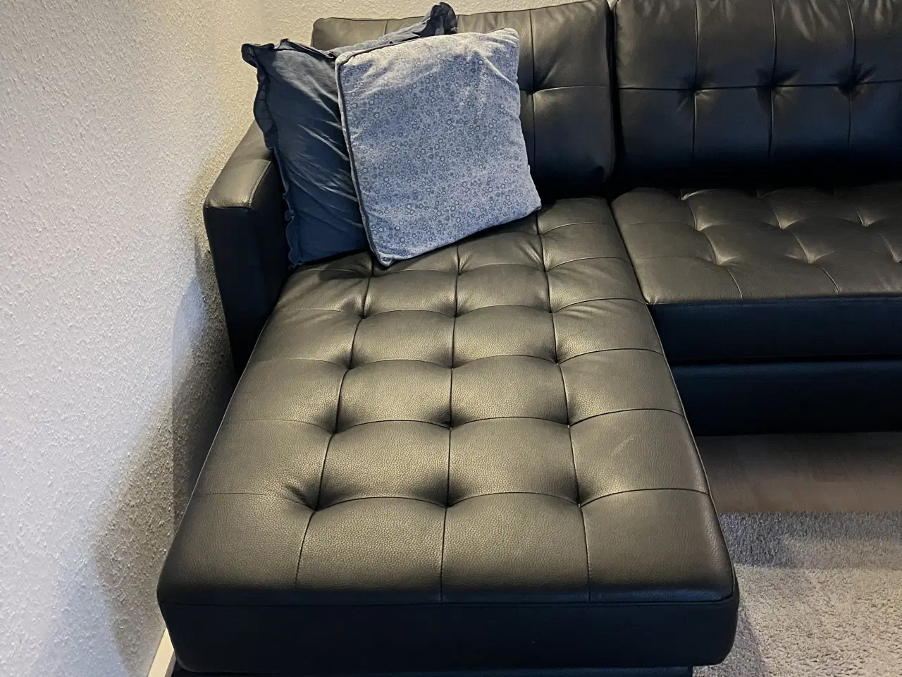 Billede 2 - 3 personers sofa/chaiselong