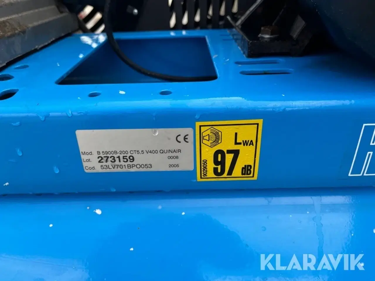 Billede 6 - Kompressor Quin-Air LT200