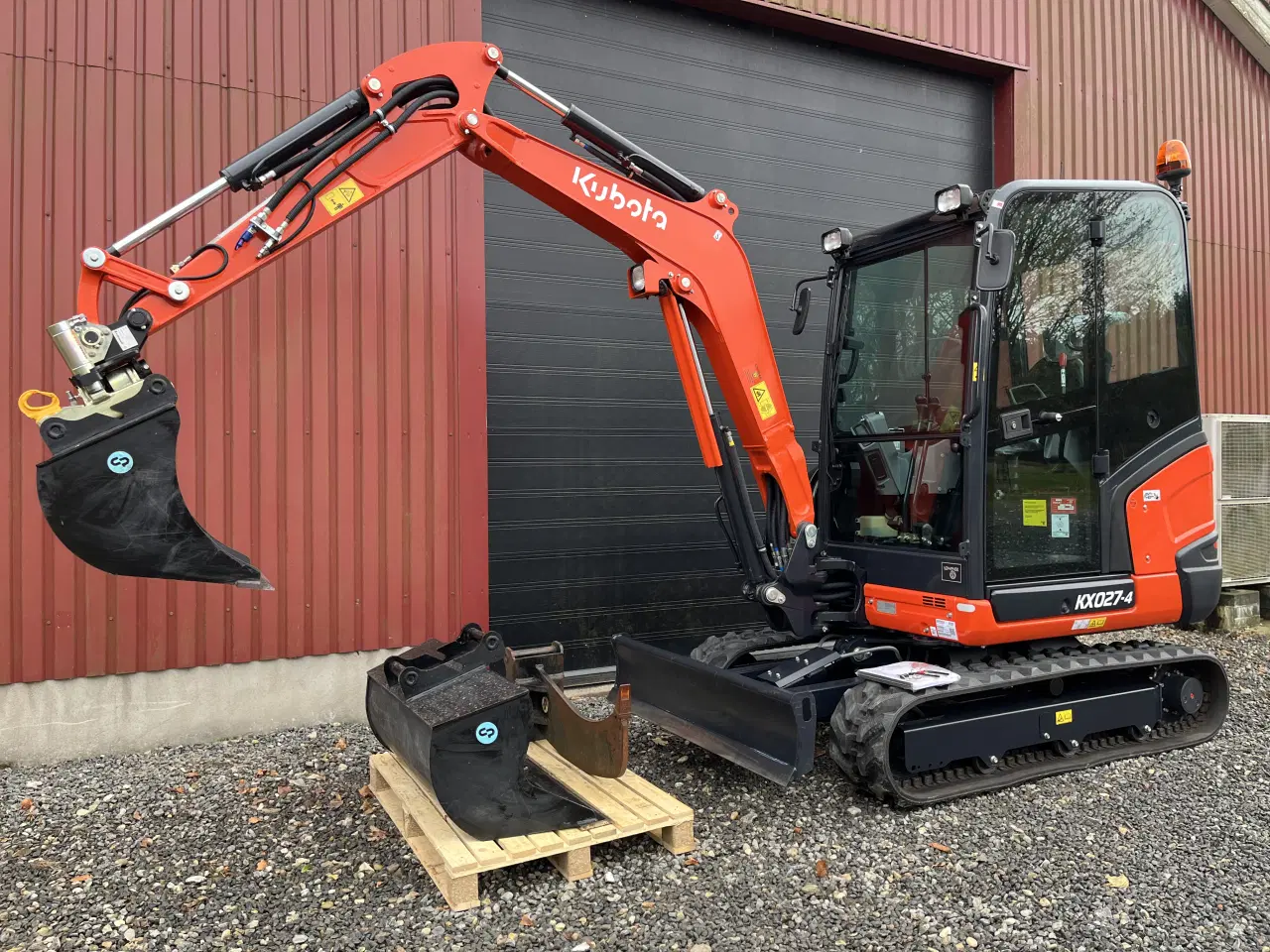 Billede 1 - NY/UBRUGT Kubota KX027-4 HI sælges billigt