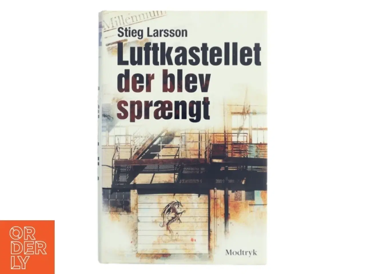 Billede 1 - Luftkastelletderblevsprngt Stir up a Hornets&#39; Nest of Girl. Shi Dige Larsen. the Danish Original. Hardcover](chinese Edition) af Stieg Larsson (Bo