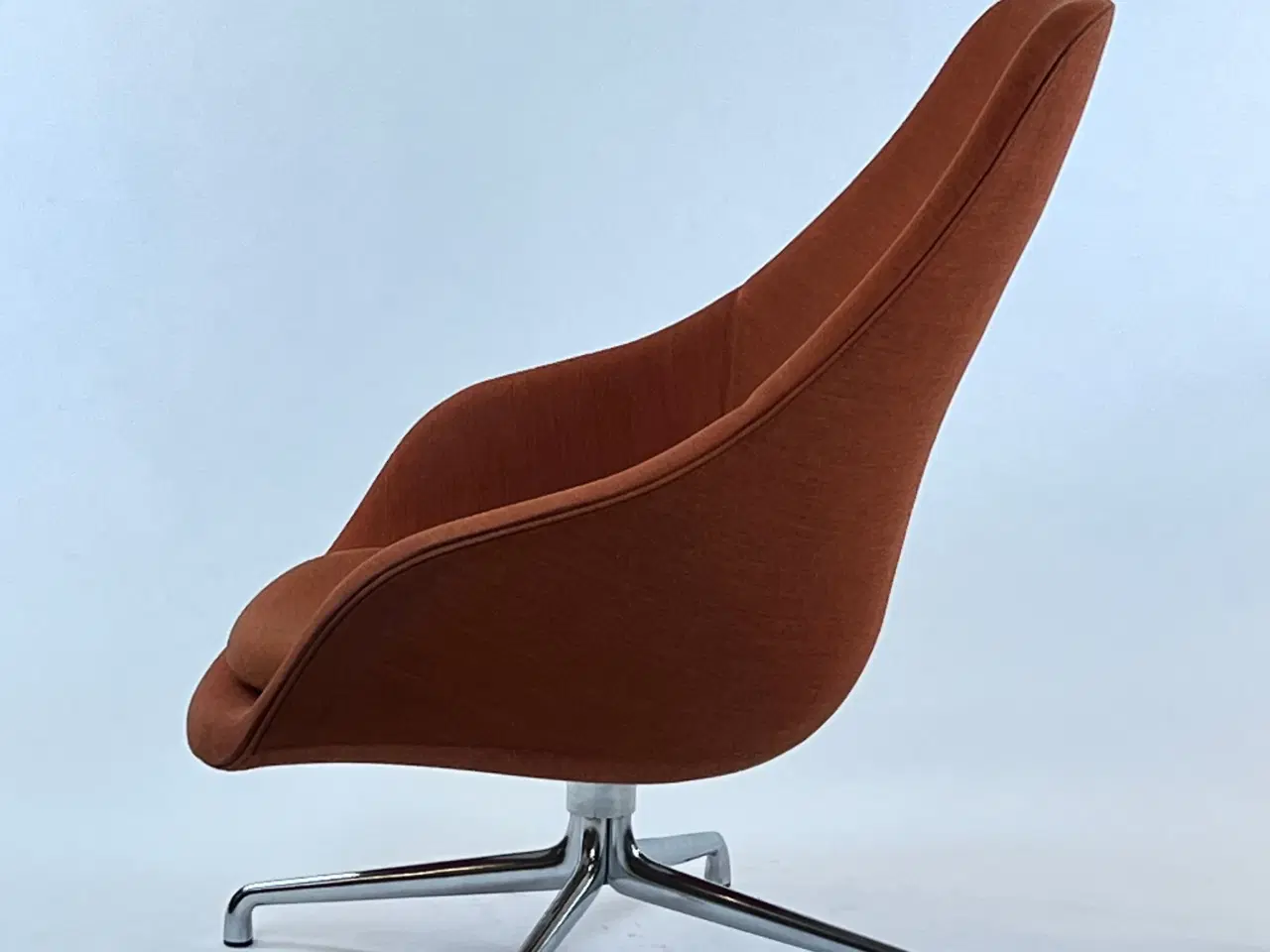 Billede 4 - HAY - About A Lounge 91 høj drejestol (AAL 91), fuldpolstret orange