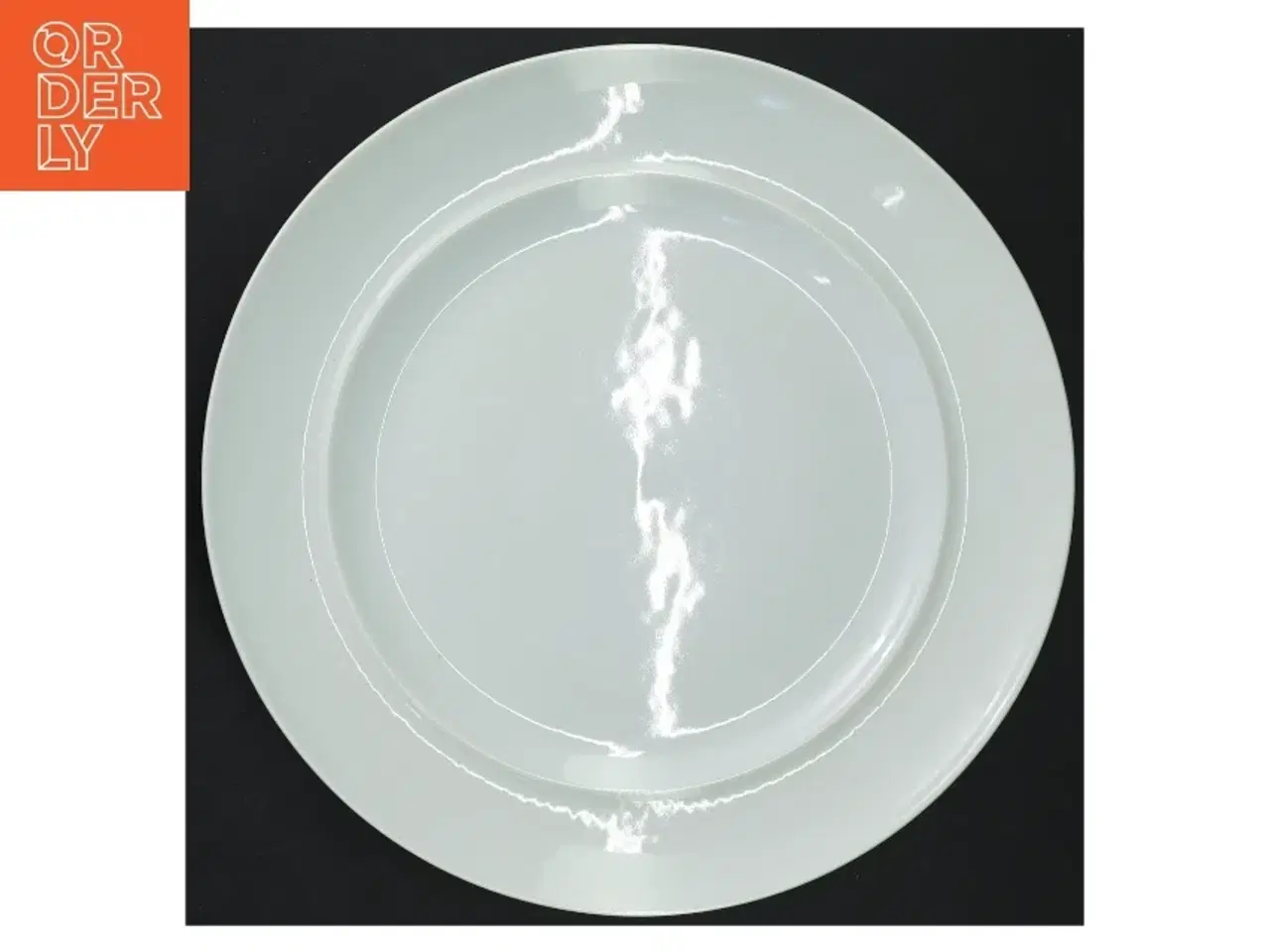 Billede 3 - Hvidpot porcelænstallerkener fra B&G (str. Ø 25 cm)