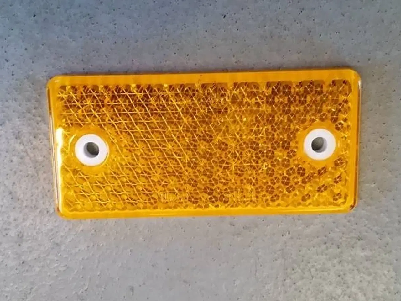 Billede 1 - Refleks gul firkantet 45x95