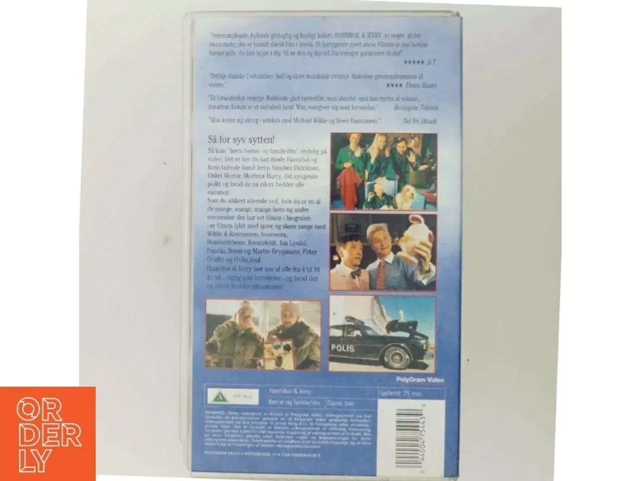 Billede 3 - VHS-bånd, Hannibal & Jerry fra PolyGram Video
