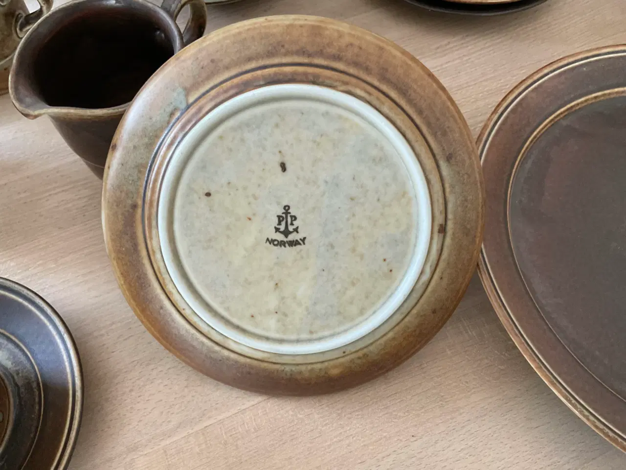 Billede 1 - Kaffe stel Norsk stentøj Porsgrunn Lava 