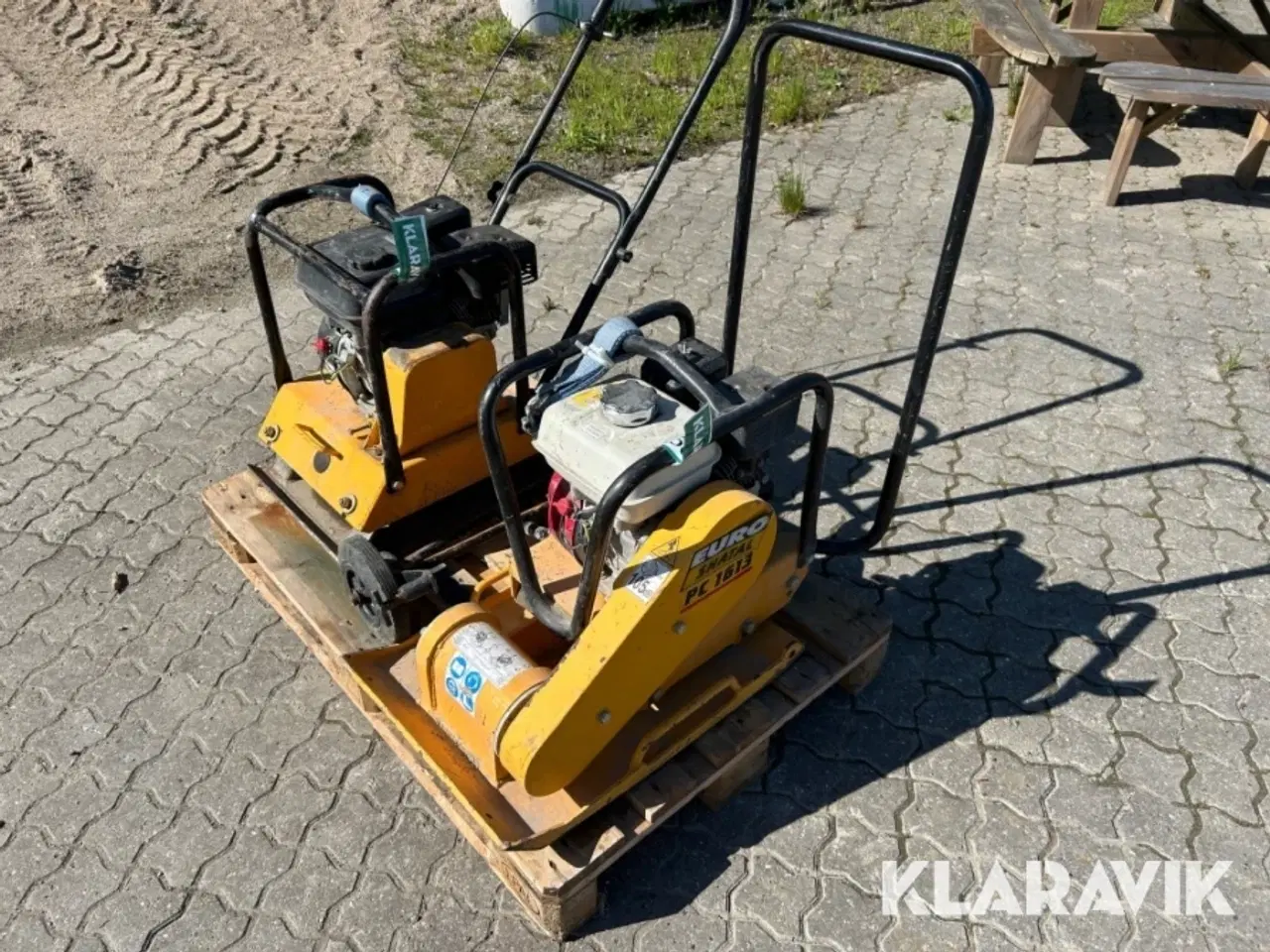 Billede 1 - Pladevibrator Euro Shatal PC1613
