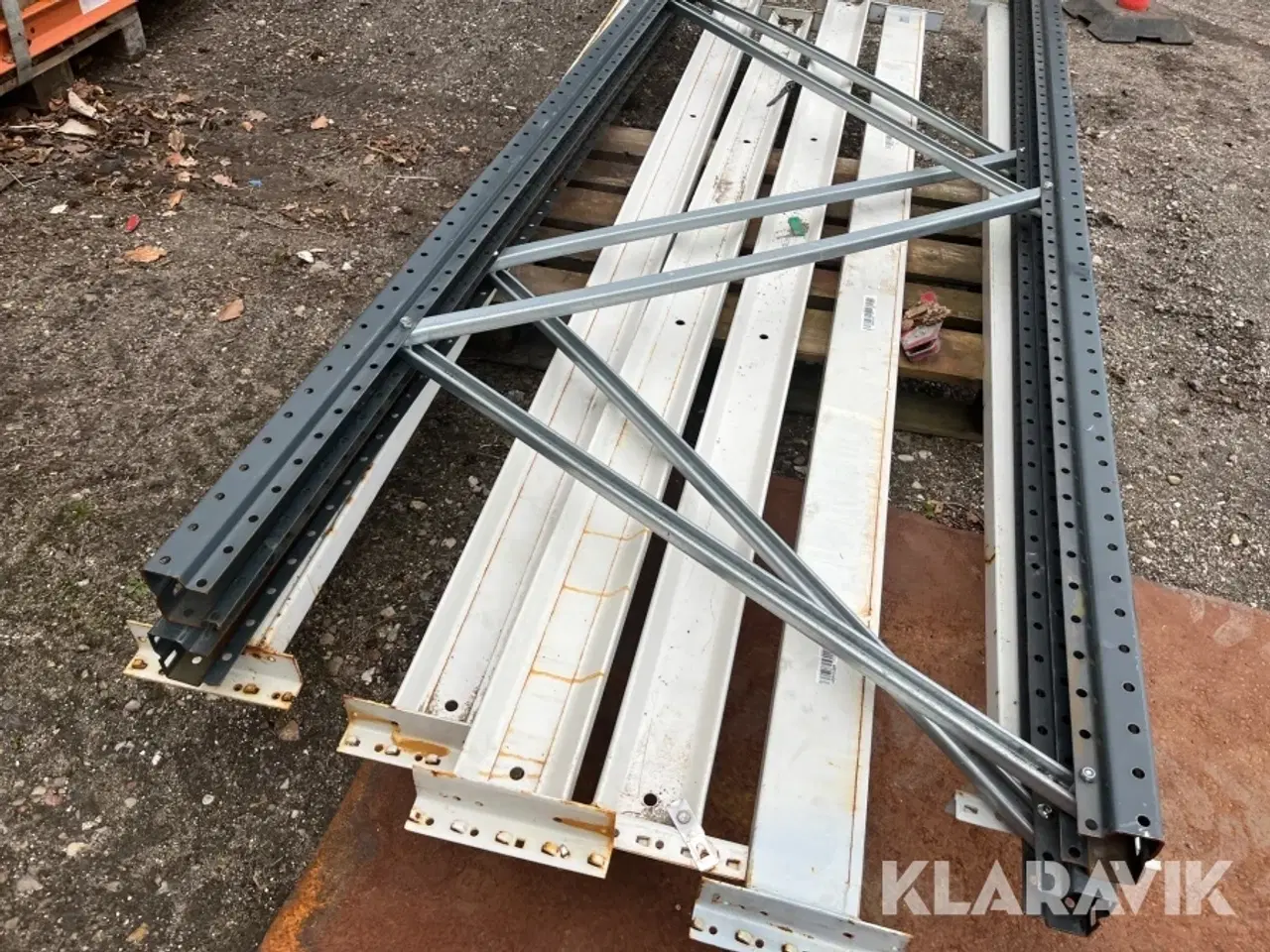 Billede 3 - Pallereol med 3 hylder