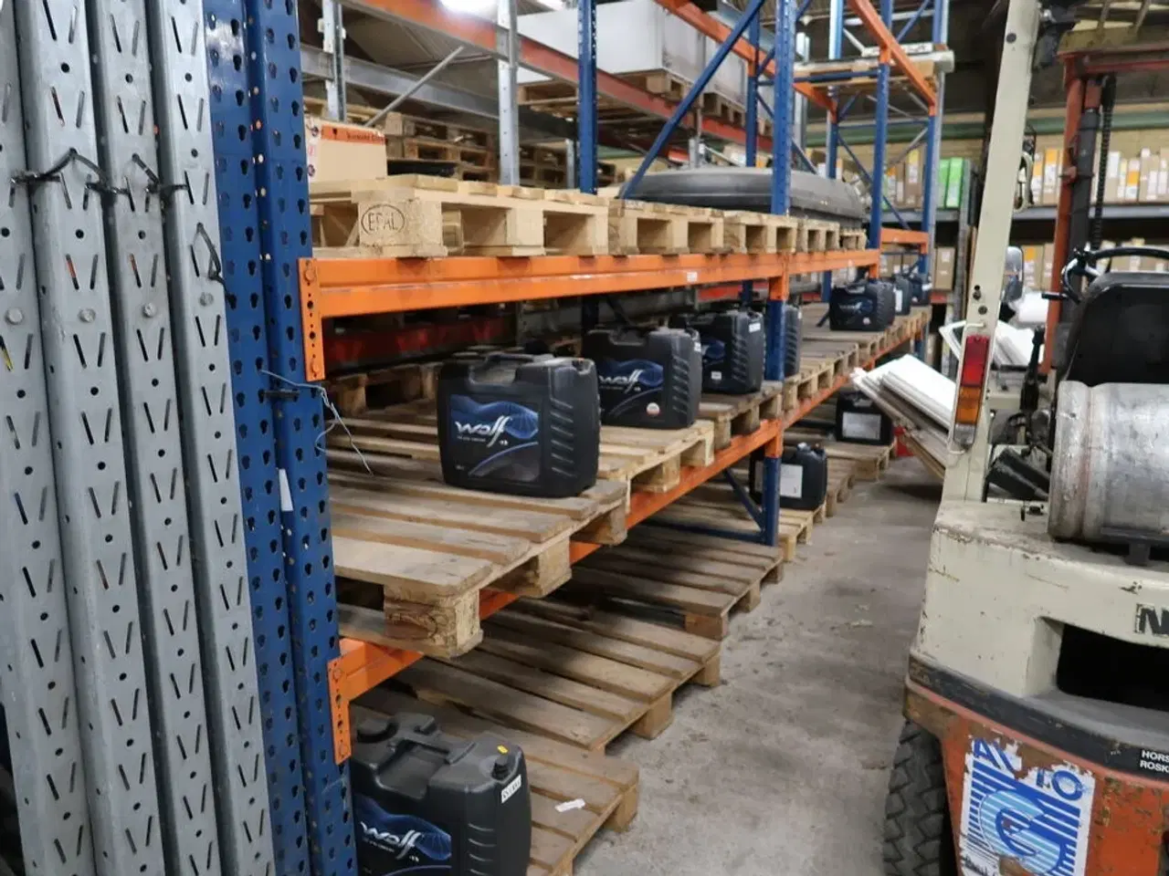 Billede 3 - 3 fag pallereoler uden indhold