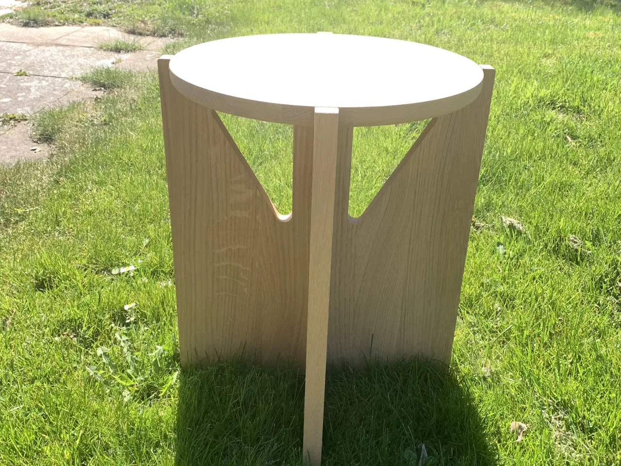 Billede 5 - Kristina Dam Studio Stool, Light Lacquered Oak.