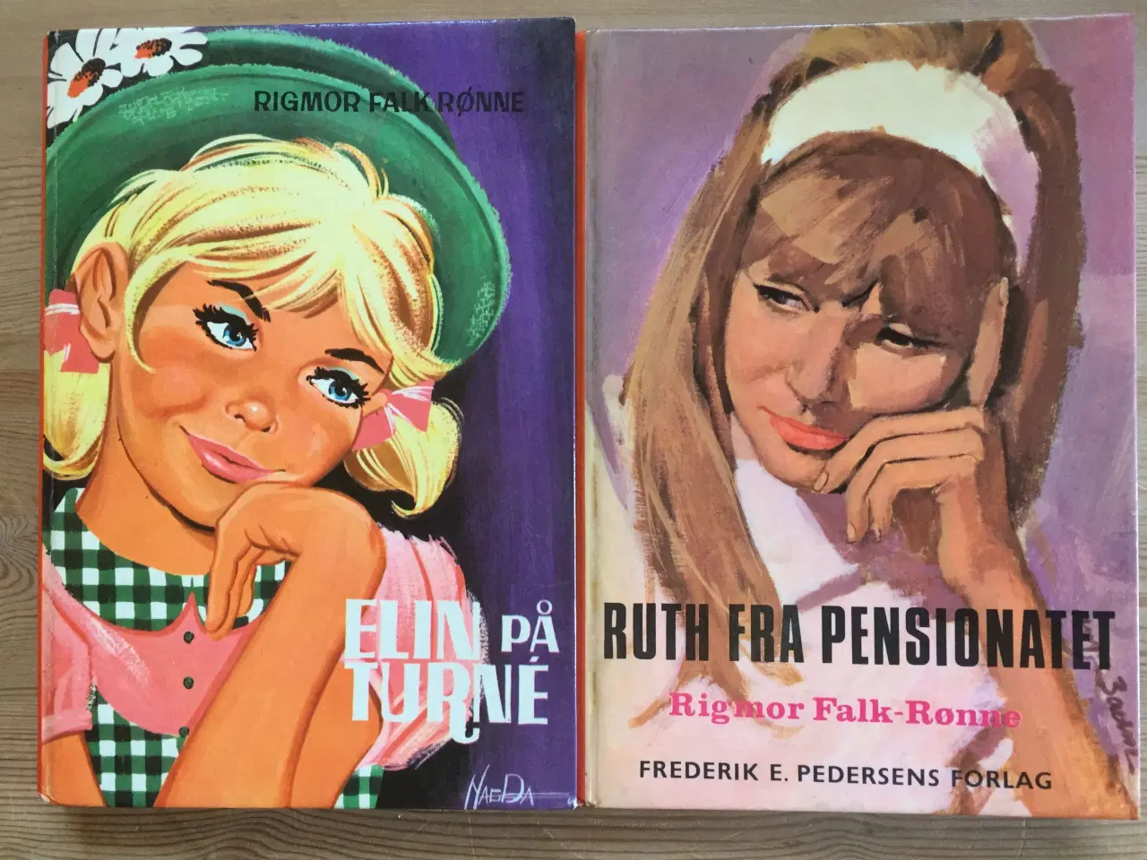Billede 2 - Gamle pige ungdomsbøger, 45 stk.