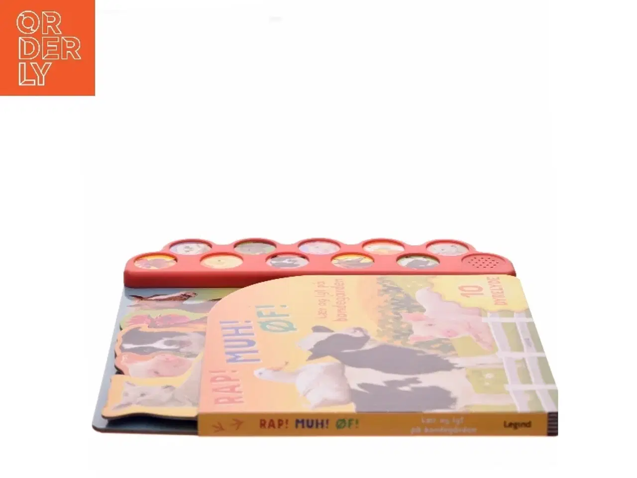 Billede 2 - Lær og lyt på bondegården - 10 dyrelyde (Bog)