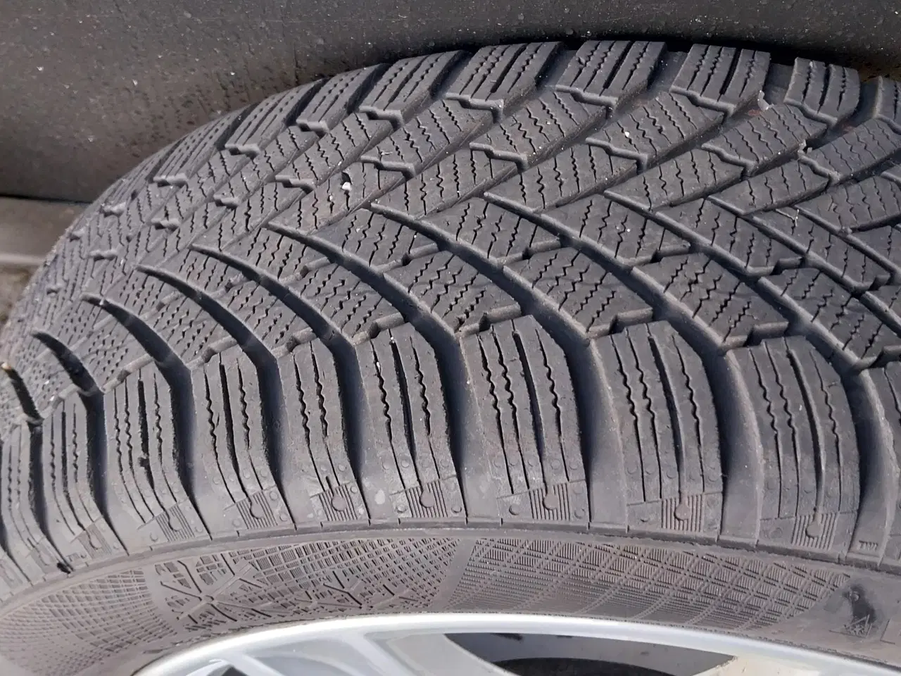 Billede 3 - Vinterdæk på fælge original AudiA3 205/55 R16 91H