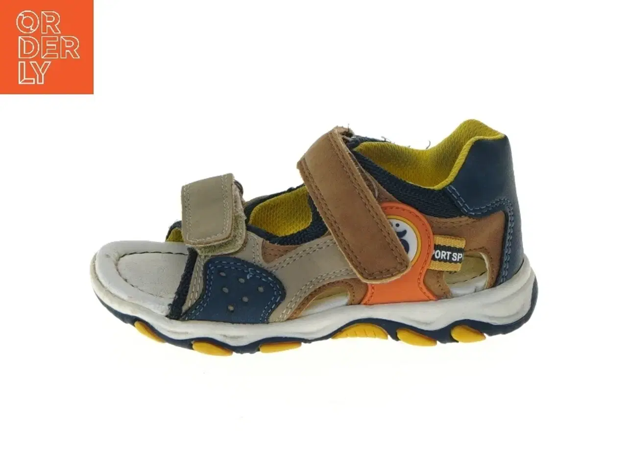 Billede 1 - Børnesandaler med velcrolukning fra Bobbi Shoes (str. 24 )