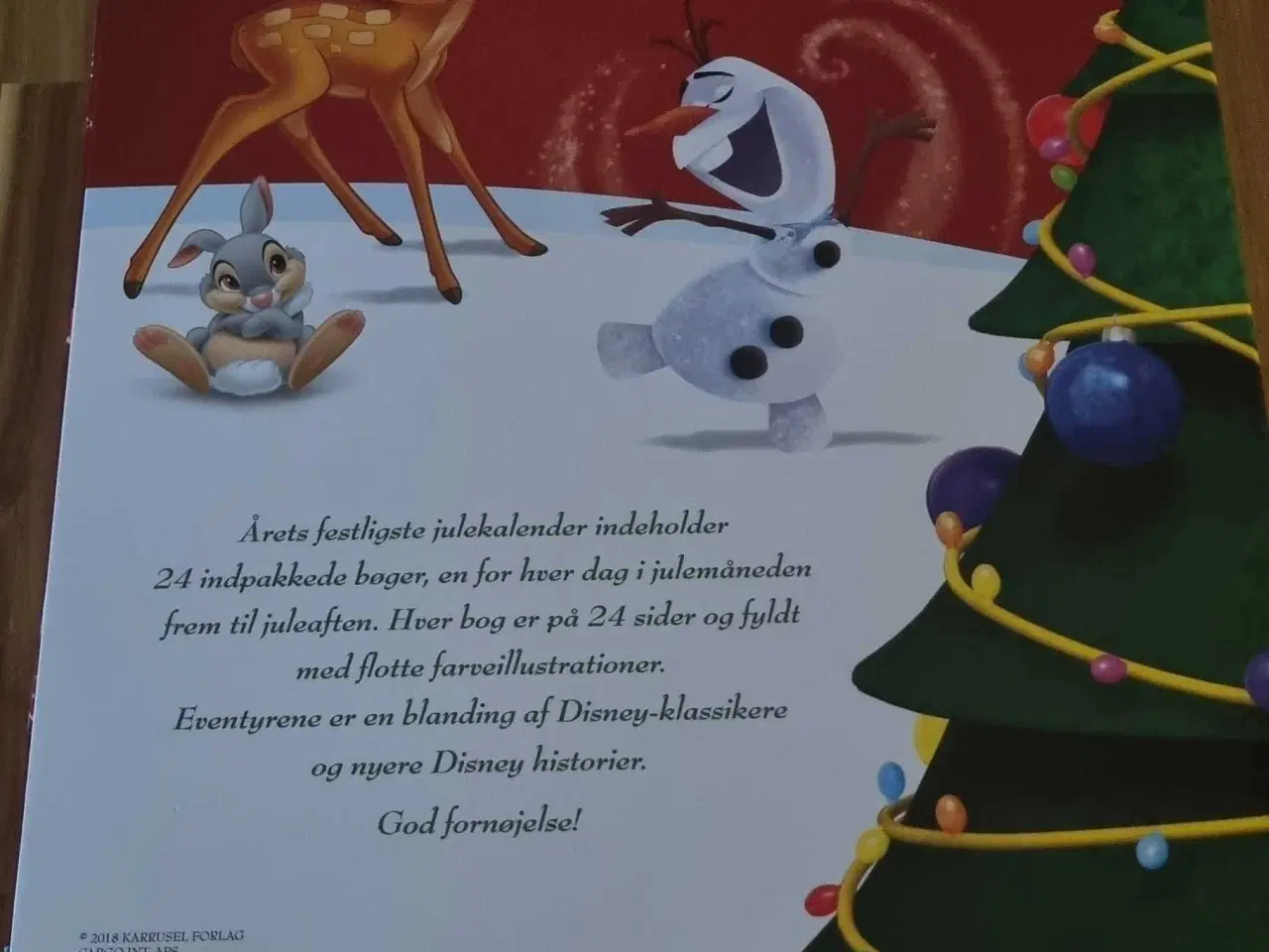 Billede 5 - Disney julekalender med 24 bøger