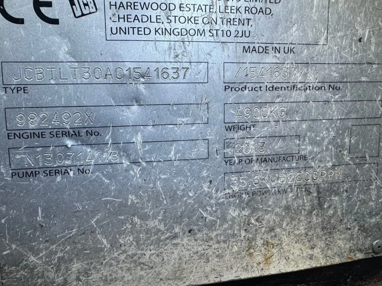 Billede 12 - JCB TLT30D 3 tons diesel teleskoplæsser /teletruck