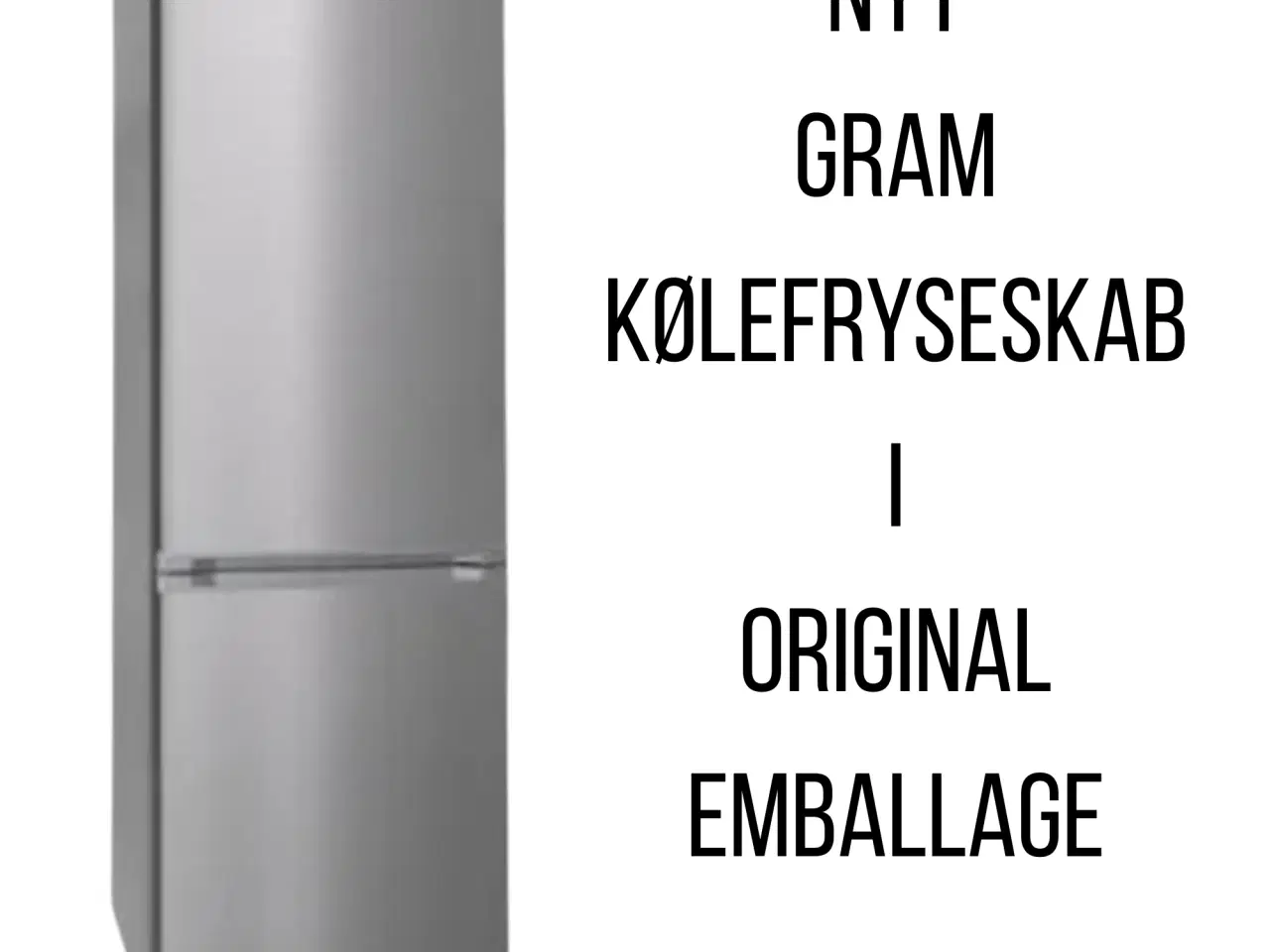 Billede 1 - Nyt Fritstående kølefryseskab 
