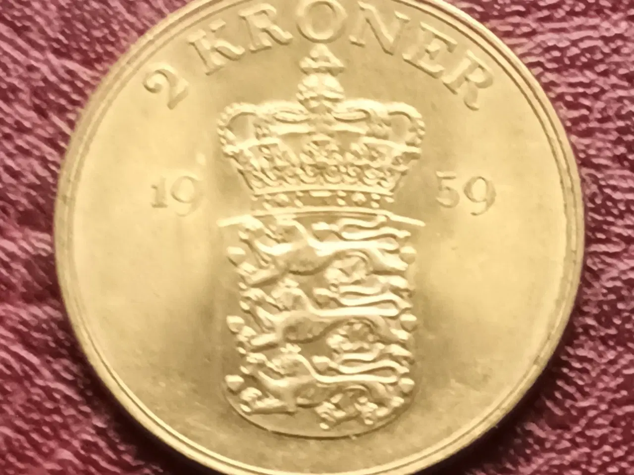 Billede 1 - 2 Kr 1959 i flot kvalitet.