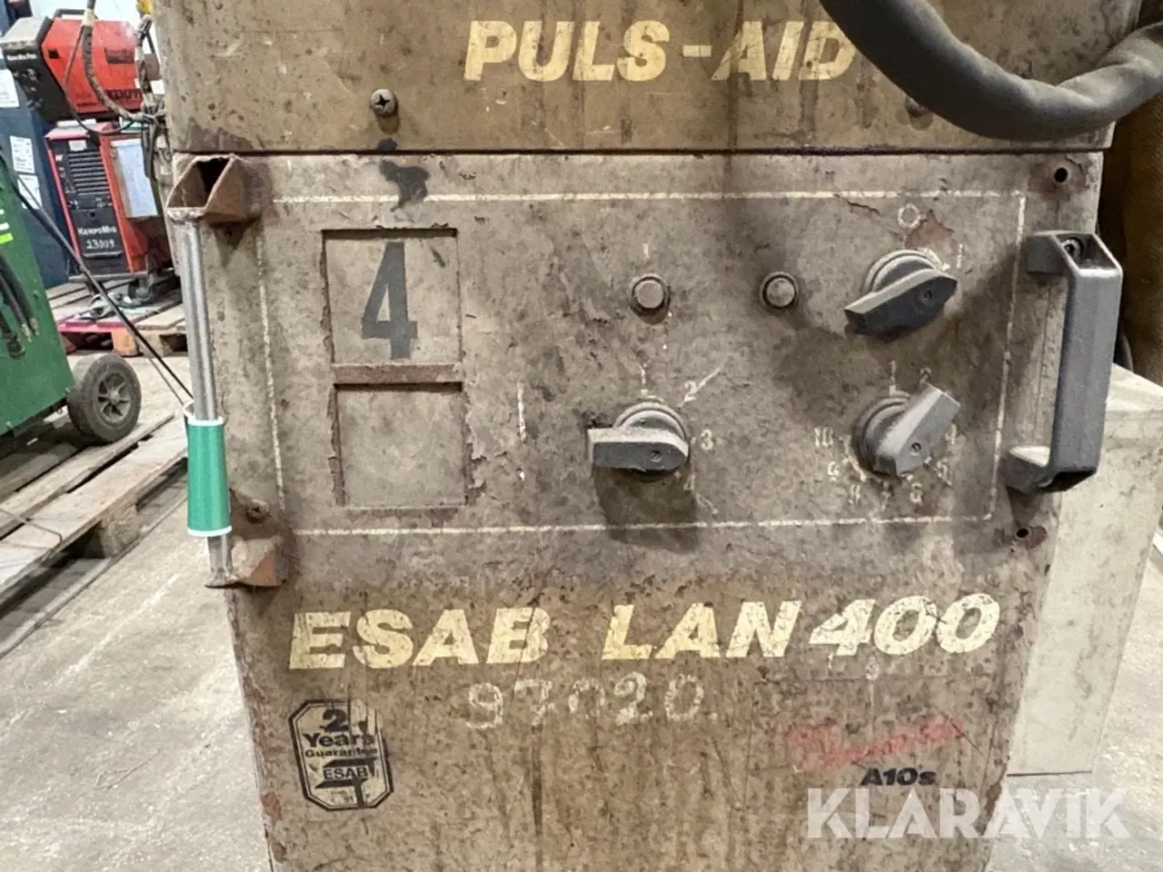 Billede 7 - Svejsemaskine ESAB LAN 400 & A10 MEH 44