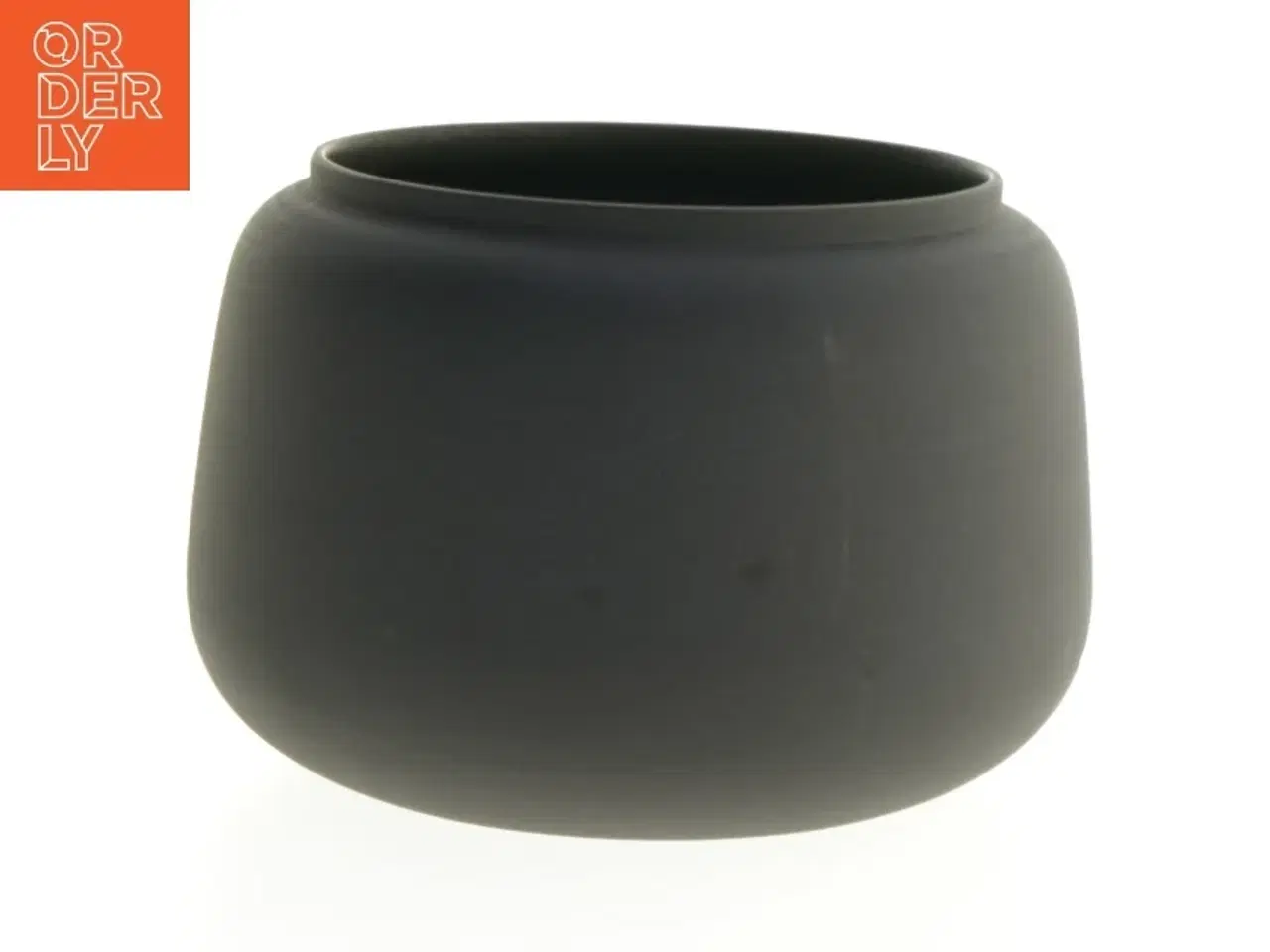 Billede 1 - Sort keramikskål, Ditte Fischer Copenhagen (Ø 13 cm)