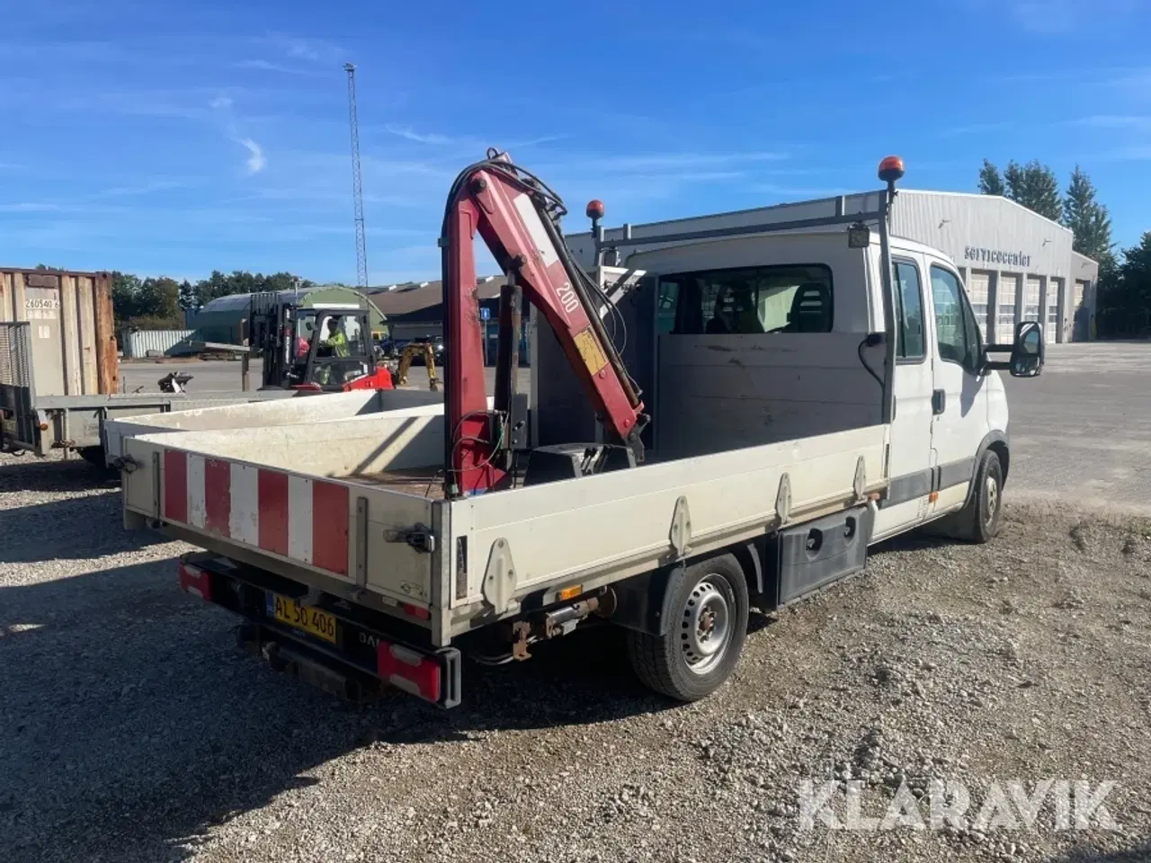 Billede 5 - Varebil Iveco Daily 35S med kran