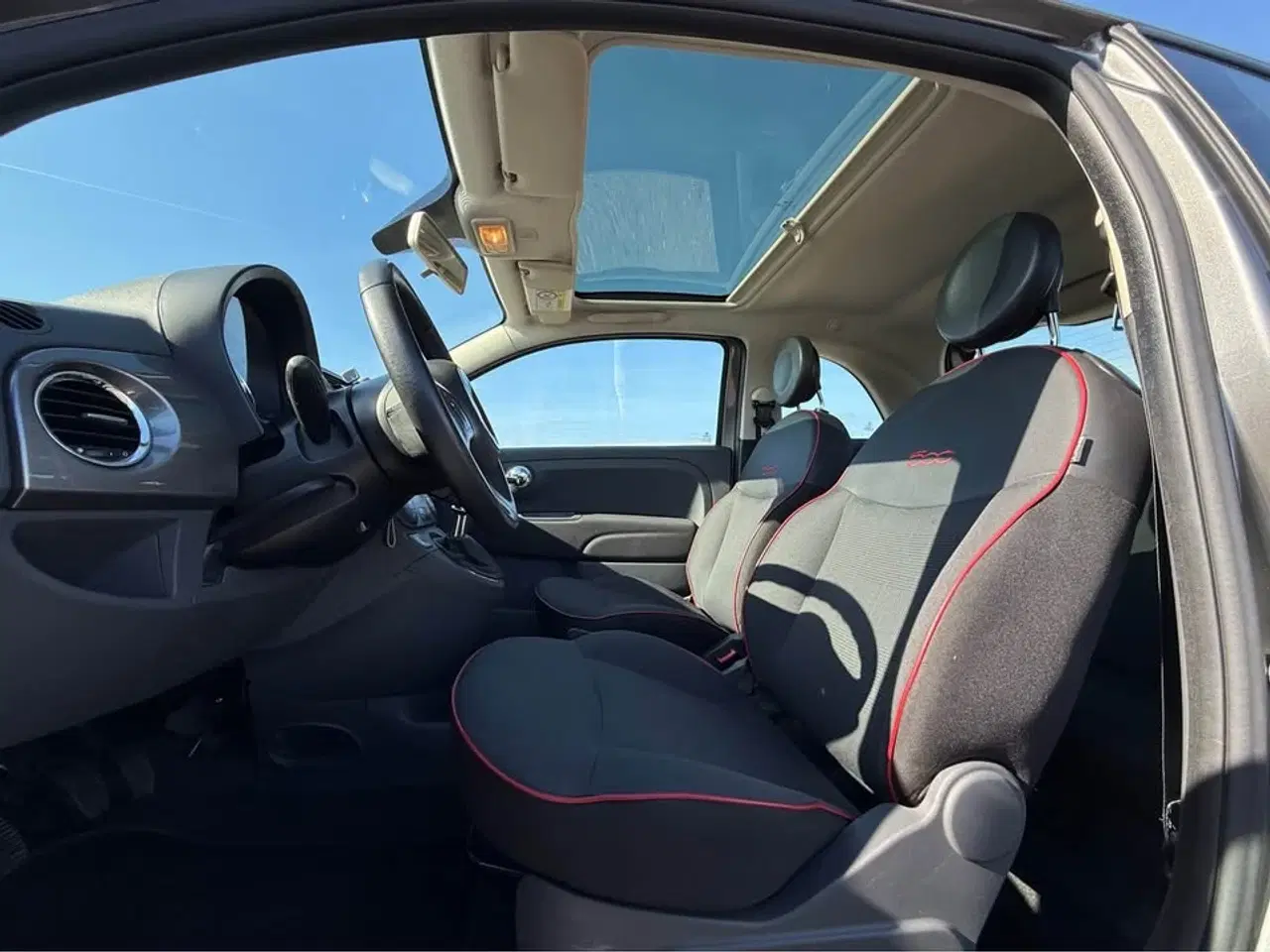 Billede 7 - Super fin Fiat 500 0.9 Twinair med Glastag ☀️🚙