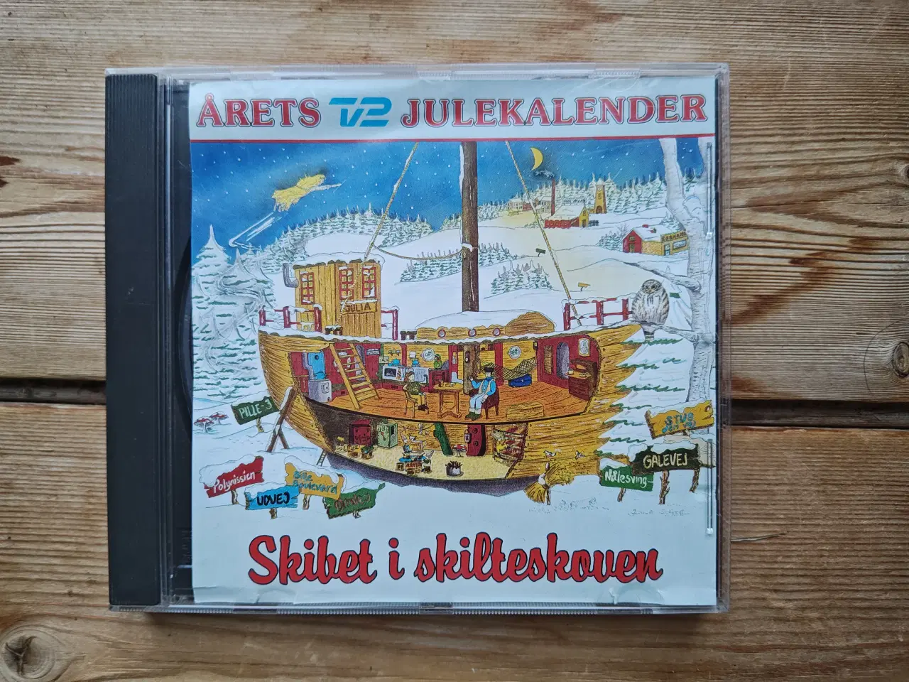 Billede 1 - Skibet i skilteskoven CD TV2 Julekalender
