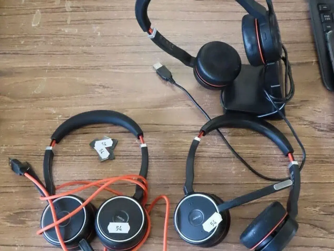 Billede 1 - 3 stk. Headsets JABRA