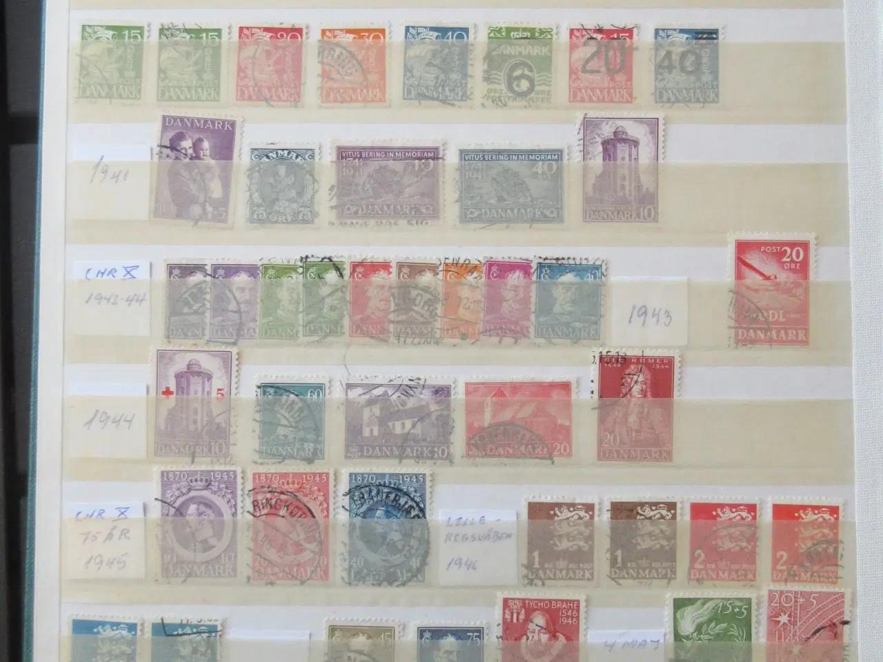 Billede 2 - Danmark samling i indstiksbog over 700 mærker