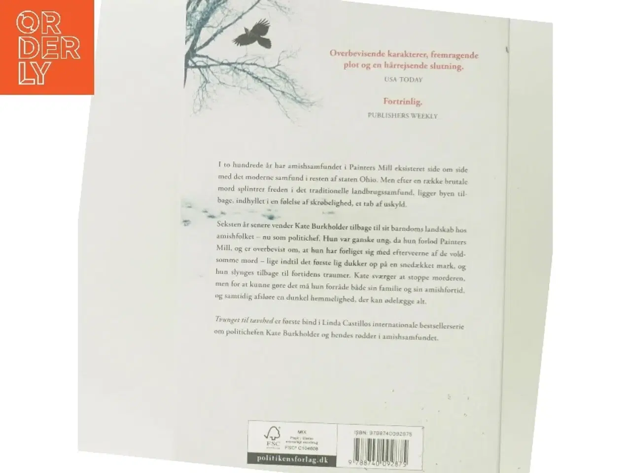 Billede 3 - Tvunget til tavshed af Linda Castillo (Bog)