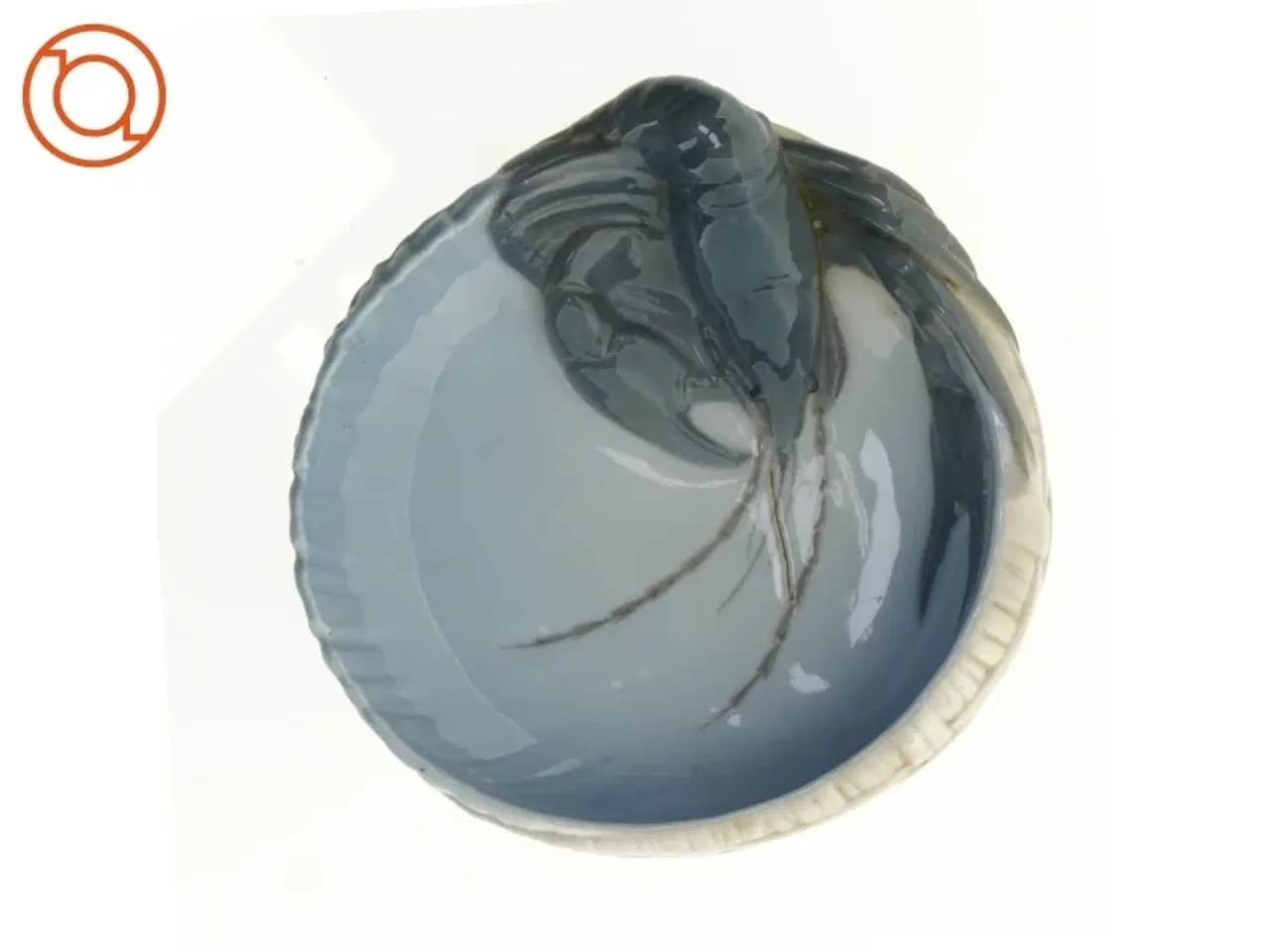 Billede 1 - Skål med Krebs, nr. 3277 fra Royal Copenhagen (str. 16 x 4 cm)