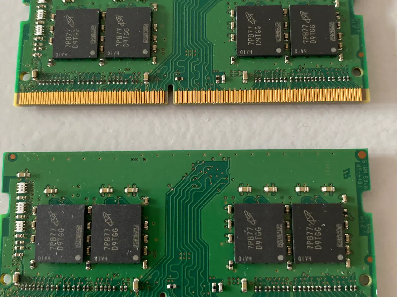 Billede 2 - 2 * 4 GB DDR4 SO-DIMM RAM moduler 