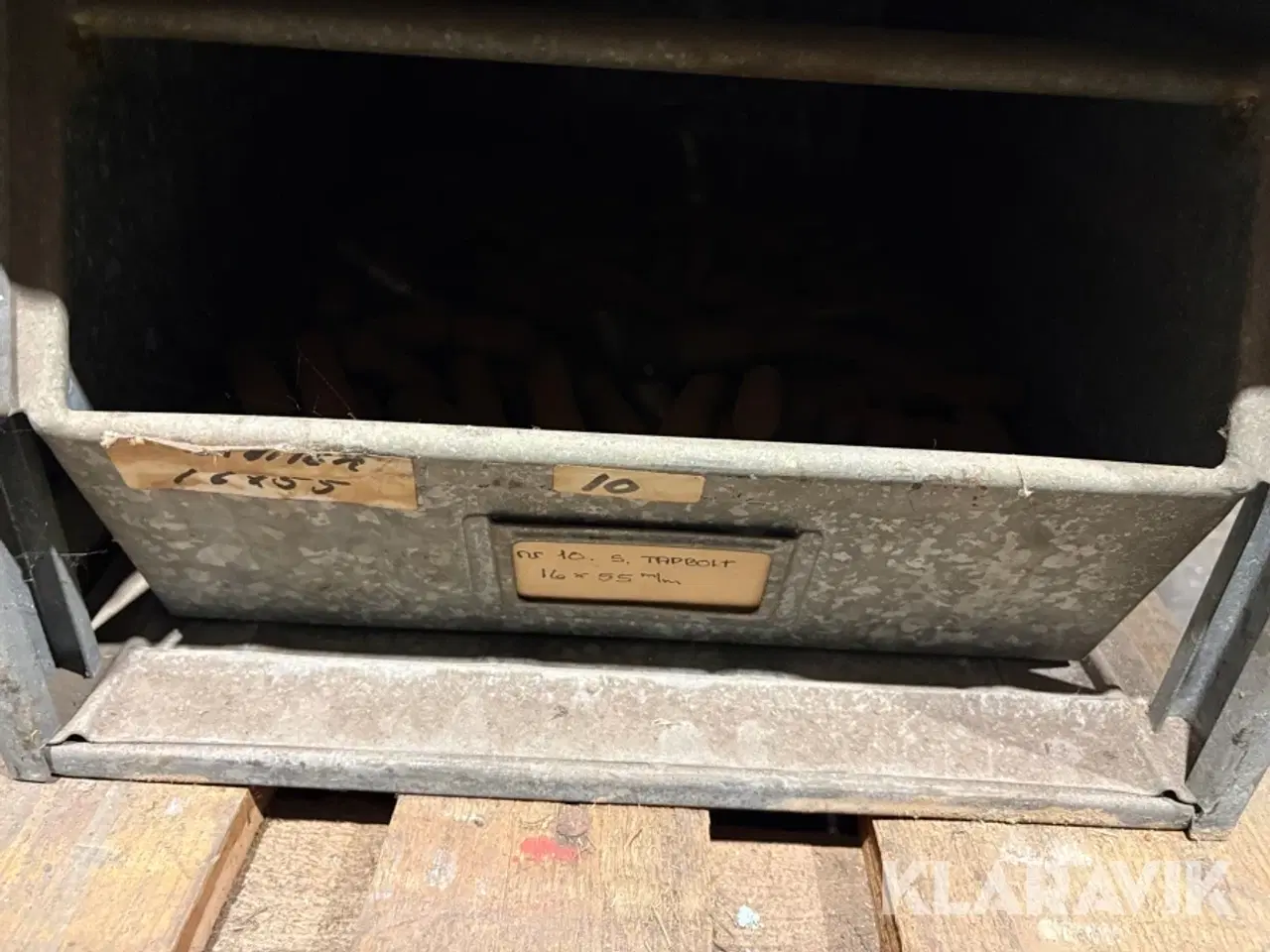 Billede 9 - Bolte og møtrikker inklusiv Opbevaringskasser - assorterede størrelse og type