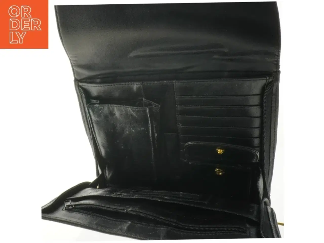 Billede 4 - Sort skuldertaske (str. 21x23 cm)