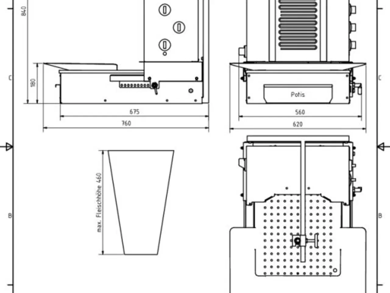 Billede 2 - Kebab & Shawarma grill til el – 40 kg kød
