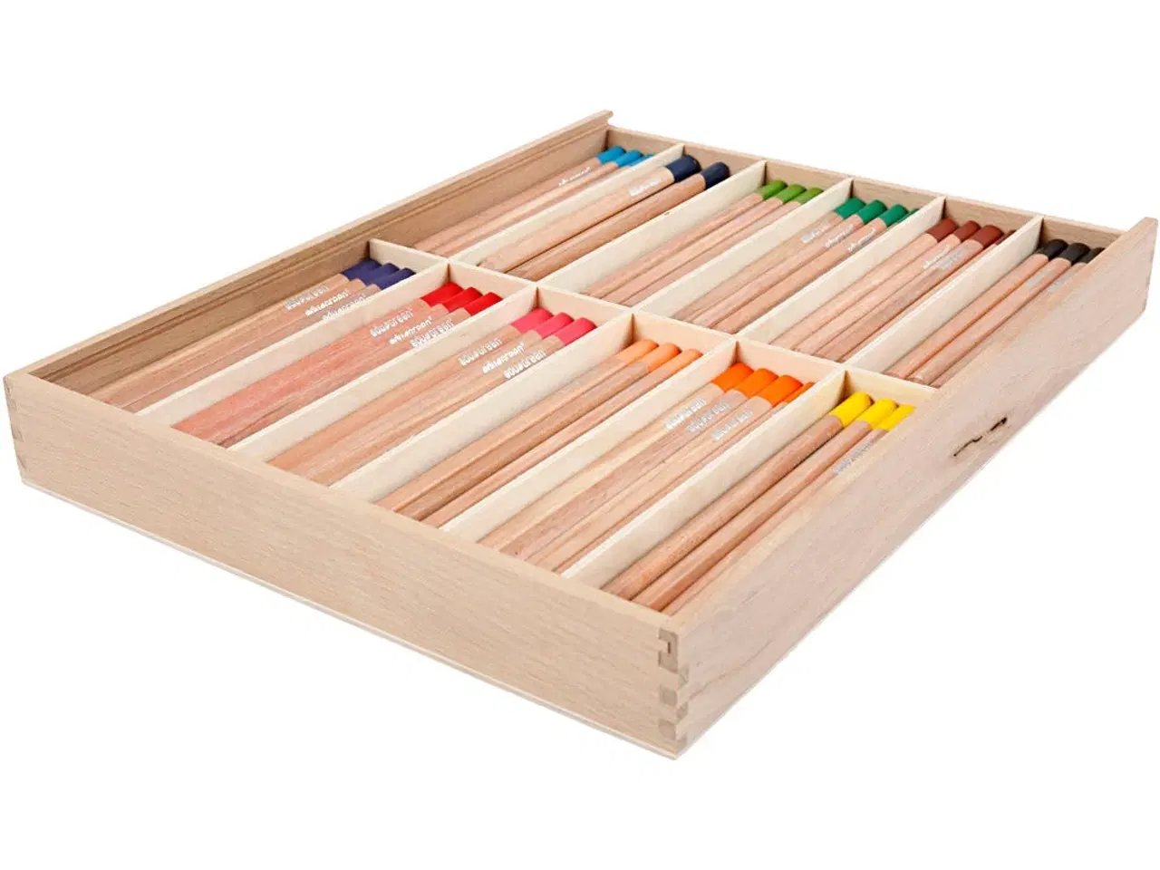 Billede 1 - Edugreen Kraftige Farveblyanter, mine 5 mm, ass. farver, 12x12stk./ 1 pk.