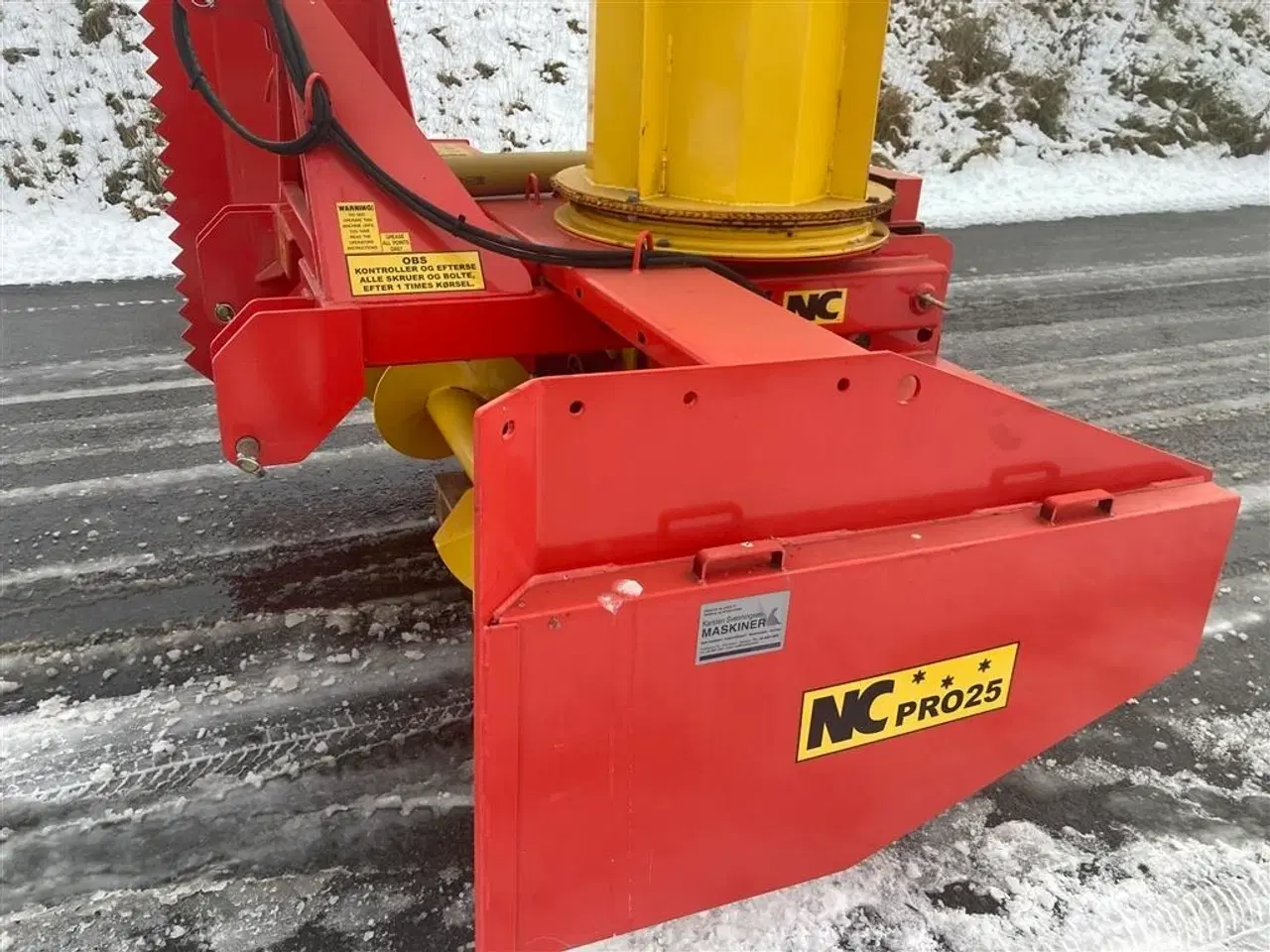 Billede 10 - NC NC PRO 25 Kan både frontmonteres og bagmonteres
