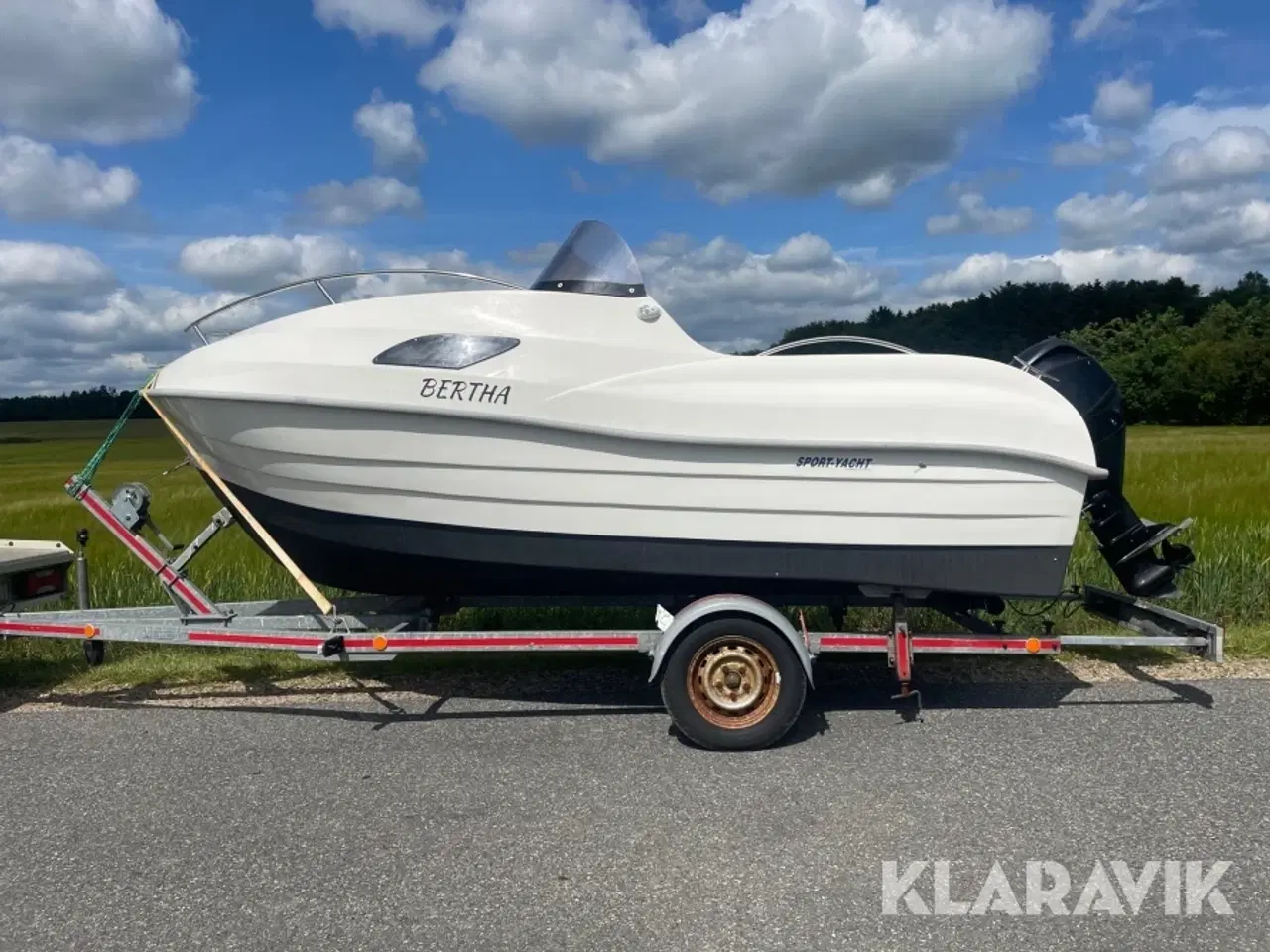 Billede 8 - Båd Sport-yacht Flaming 430 med bådtrailer