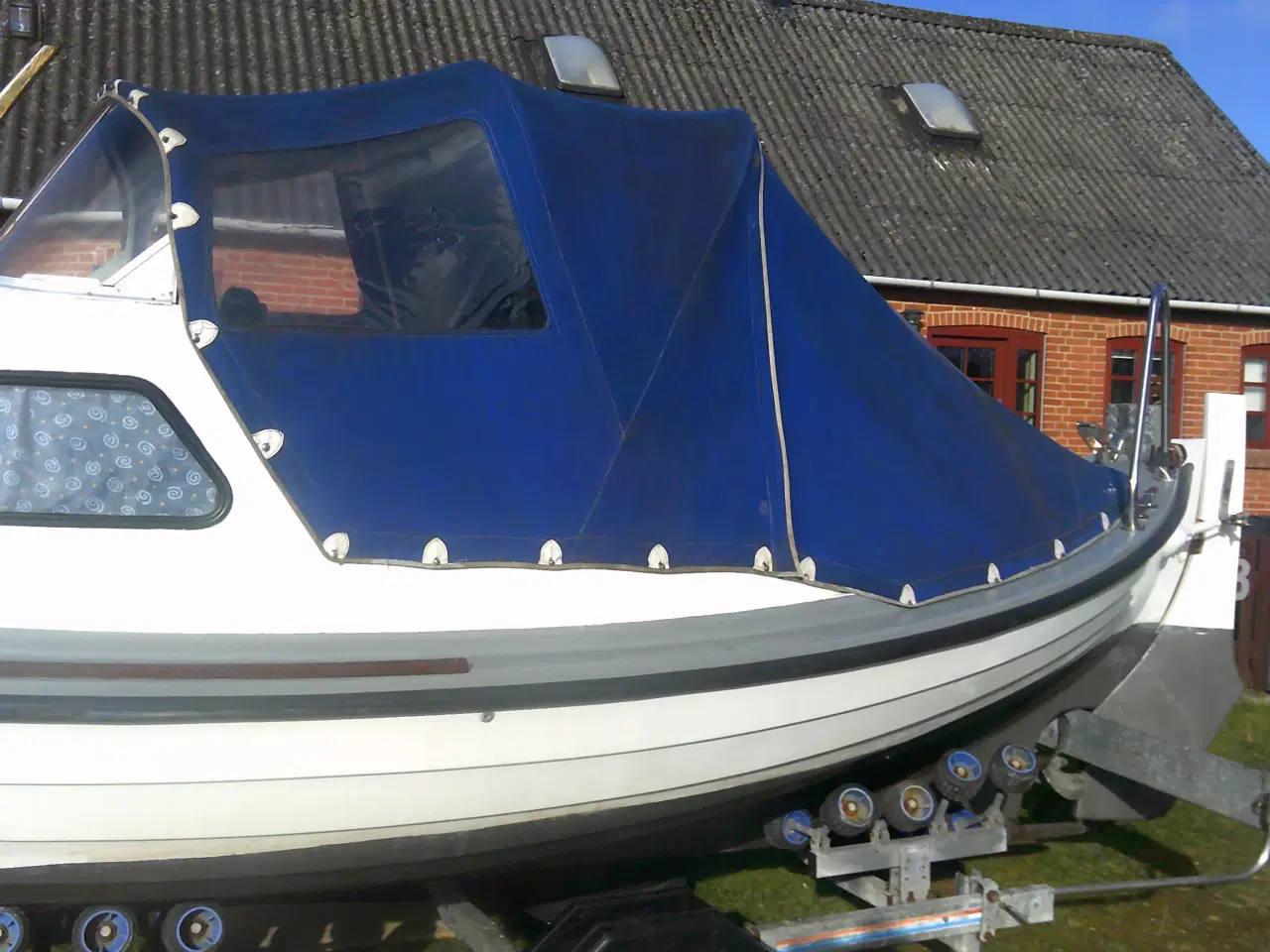 Billede 6 - Motorbåd med ophalertrailer.