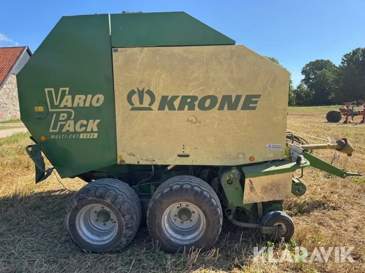 Billede 4 - Rundballepresser Krone VarioPack 1800 MultiCut